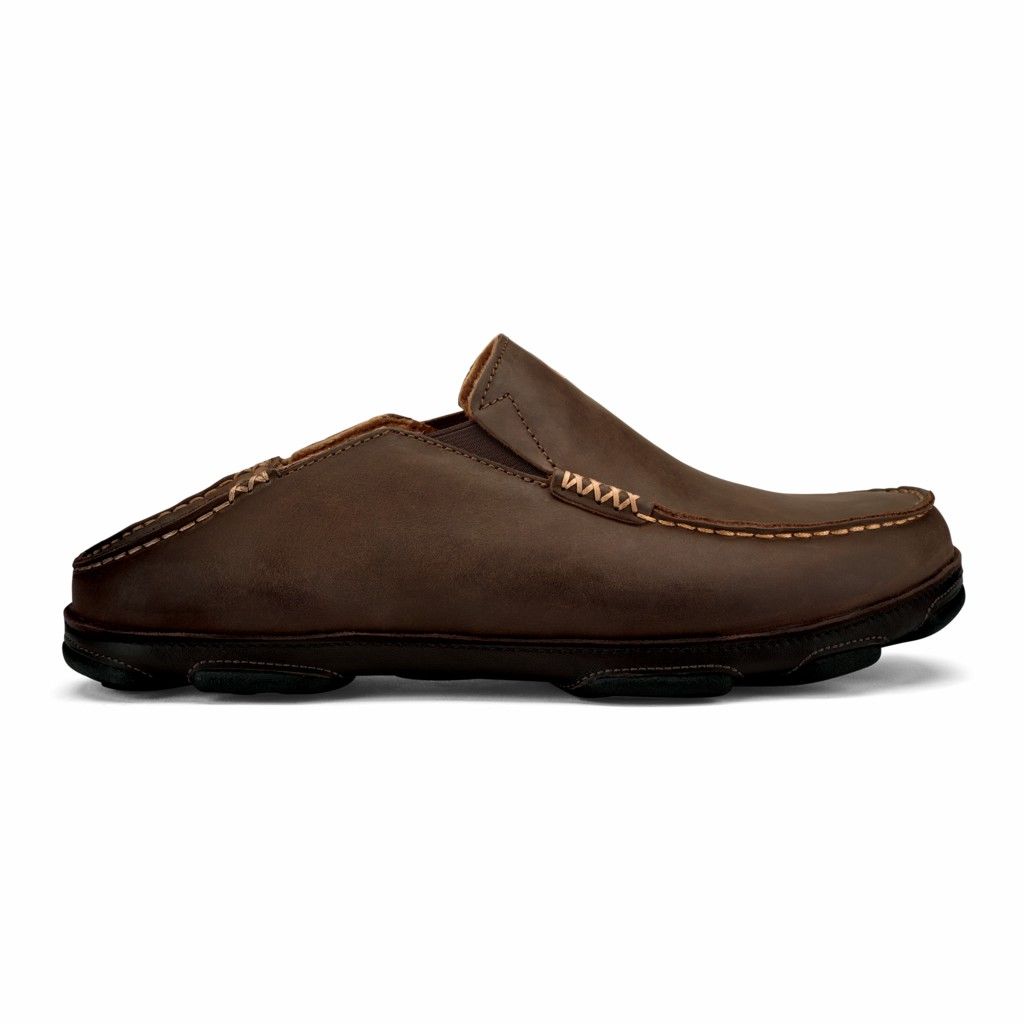 Zapatos Olukai Moloā - Zapatos Hombre Cafes 20749-531